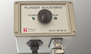 PLUNGER AND TUBE ADJUSTMENT FOR BLOW & BLOW PROCESS